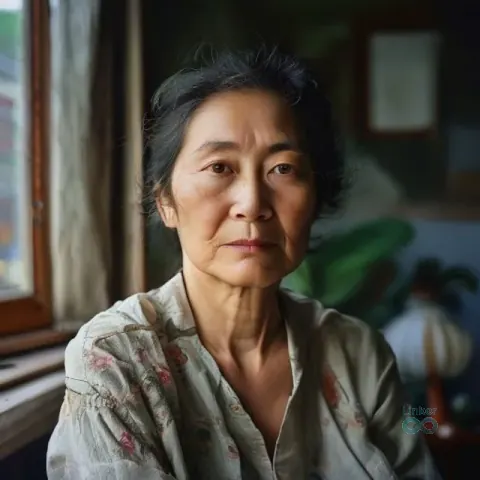 AI 생성 이미지 — 张琳 작가 초상
