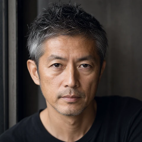 AI 생성 이미지 — 伊藤 正樹 작가 초상