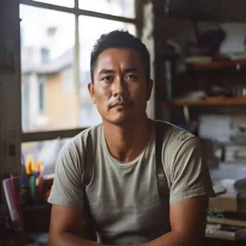 AI 생성 이미지 — Jose Reyes 작가 초상