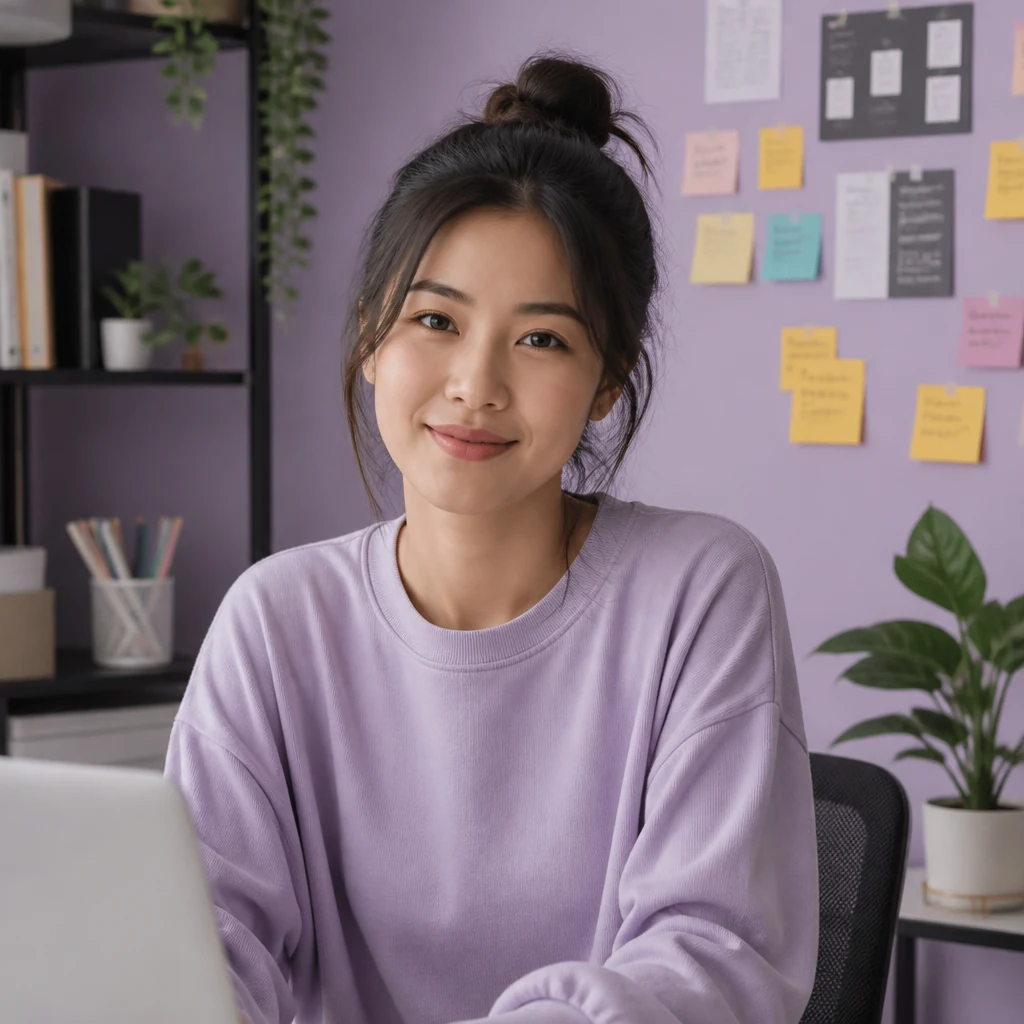 AI 생성 이미지 — Narin Chaiyasit 작가 초상