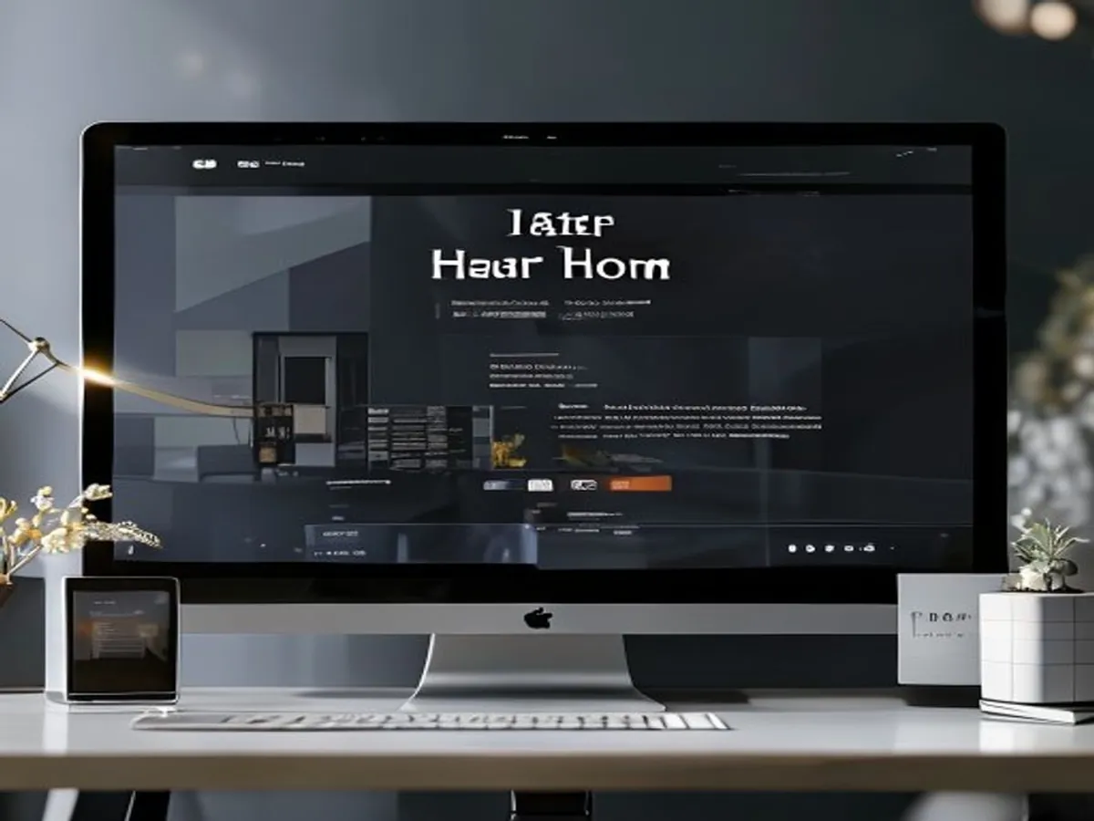 AI 생성 이미지 — 흰 제목만 남긴 첫 장